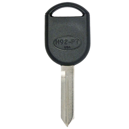 2017 Ford Econoline Transponder Key Blank (P/N: H92-PT, 5913441, 011-R0222)