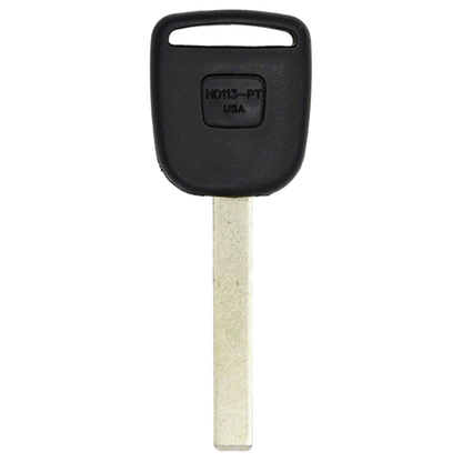 2004 Honda S2000 Transponder Key Blank (P/N: HD113-PT,  35111-SLJ-306, 35111-S2A-307)