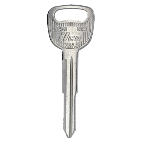 2004 Kia Rio Mechanical Key Blank (P/N: KK3, X253)