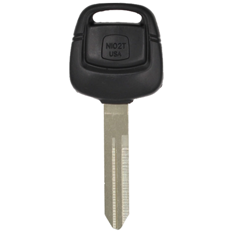 2000 Nissan Maxima Transponder Key Blank (P/N: NI02T, 692060, H0564-5Y700)