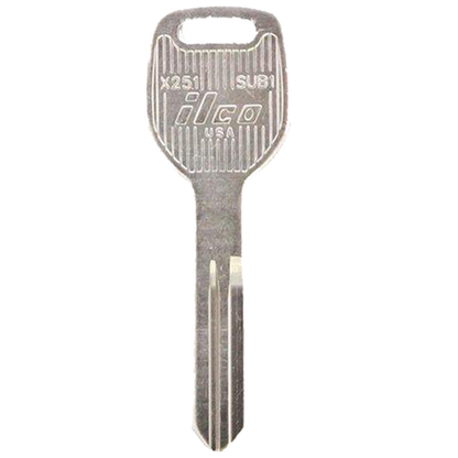 2007 Subaru Impreza Mechanical Key Blank (P/N: SUB1, X251)