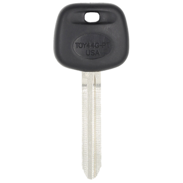 2010 Toyota Sequoia Transponder Key Blank, G Chip (P/N: TOY44G-PT,  89785-08040)