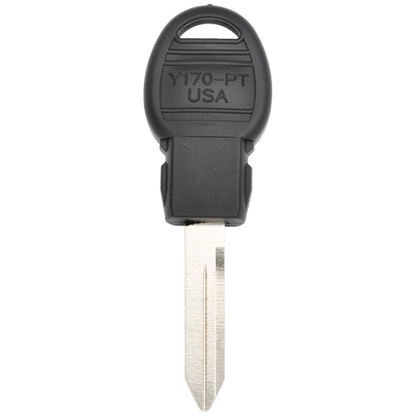 2013 Dodge Dart Transponder Key Blank (P/N: Y170PT, 5909874, 68033740AA)