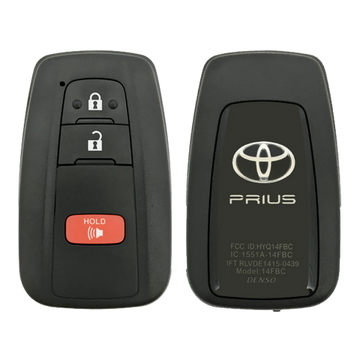 2016 Toyota Prius Smart Remote Key Fob 3B (FCC: HYQ14FBC, P/N: 89904-47530)