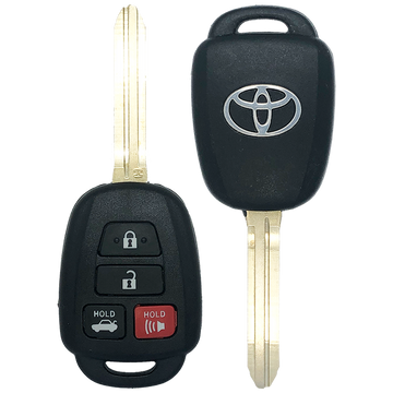 2017 Toyota Corolla Remote Head Key Fob 4B w/ Trunk (FCC: HYQ12BEL, H Chip, P/N: 89070-02880)