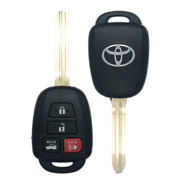 2019 Toyota Corolla Remote Head Key Fob 4B w/ Trunk (FCC: HYQ12BEL, H Chip, P/N: 89070-02880)