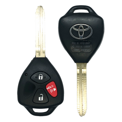 2010 Toyota 4Runner Remote Head Key Fob 3B (FCC: HYQ12BBY, G Chip, P/N: 89070-35170)