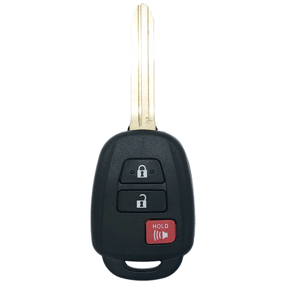 2014 Toyota Highlander Remote Head Key Fob 3B (FCC: GQ4-52T, H Chip, P/N: 89070-0R121)
