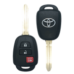 2017 Toyota Prius C Remote Head Key Fob 3B (FCC: HYQ12BDM, G Chip, P/N: 89070-52F60)