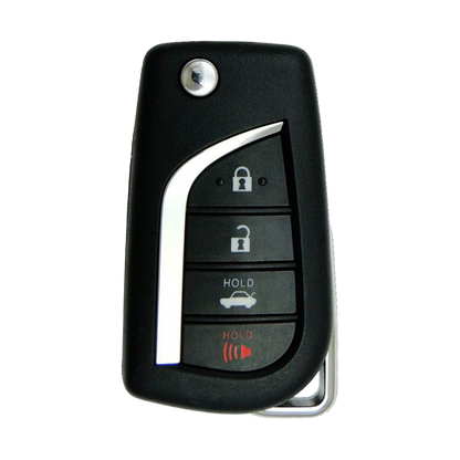 2021 Toyota Camry Remote Flip Key Fob 4B w/ Trunk (FCC: HYQ12BFB, H Chip, P/N: 89070-06790)