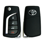 2020 Toyota Camry Remote Flip Key Fob 4B w/ Trunk (FCC: HYQ12BFB, H Chip, P/N: 89070-06790)