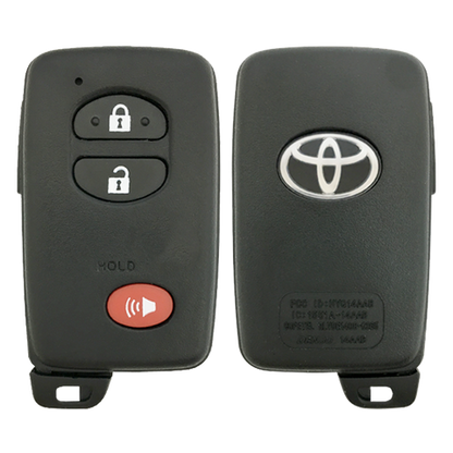 2013 Toyota Venza Smart Remote Key Fob 3B (FCC: HYQ14ACX, GNE Board P/N: 89904-47230)