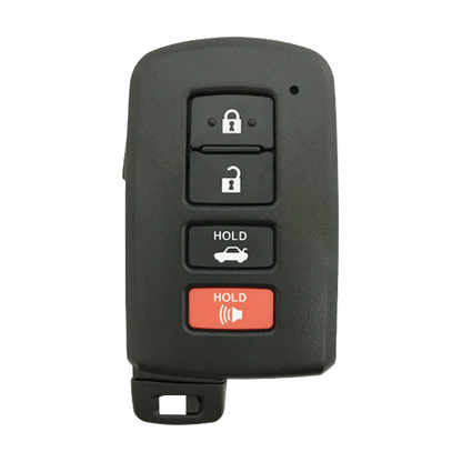 2013 Toyota Avalon Smart Remote Key Fob 4B w/ Trunk (FCC: HYQ14FBA, 0020 Electronics G Board, P/N: 89904-06140)