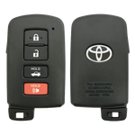 2019 Toyota Corolla Smart Remote Key Fob 4B w/ Trunk (FCC: HYQ14FBA, 0020 Electronics G Board, P/N: 89904-06140)
