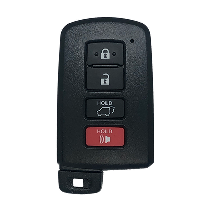 2016 Toyota RAV4 Smart Remote Key Fob 4B w/ Hatch (FCC: HYQ14FBA, 0020 Electronics, P/N: 89904-0R080)