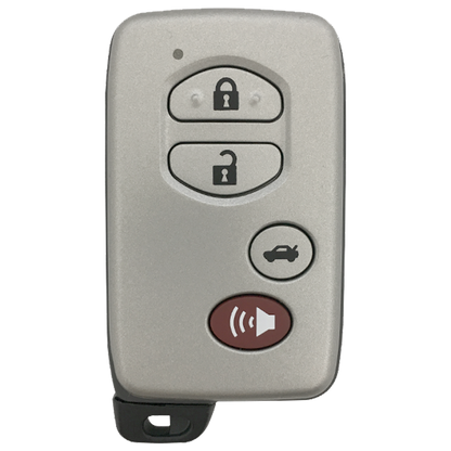 2009 Toyota Camry Smart Remote Key Fob 4B w/ Trunk (FCC: HYQ14AAB, 0140 Board, P/N: 89904-06041)