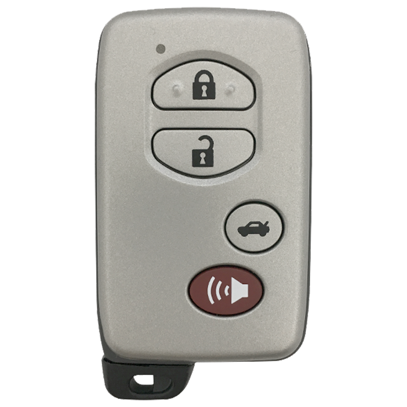 2009 Toyota Camry Smart Remote Key Fob 4B w/ Trunk (FCC: HYQ14AAB, 0140 Board, P/N: 89904-06041)