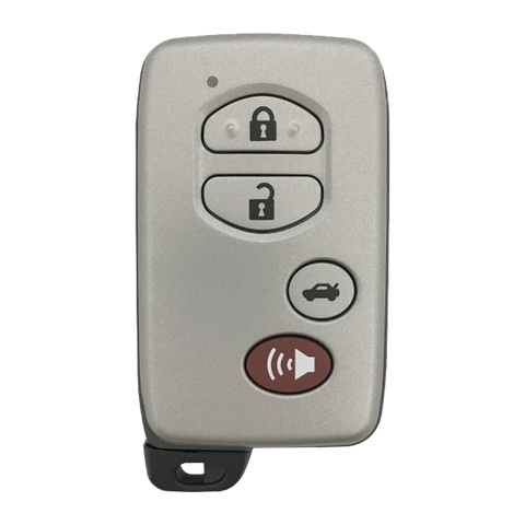 2011 Toyota Camry Smart Remote Key Fob 4B w/ Trunk (FCC: HYQ14AAB, 0140 Board, P/N: 89904-06041)