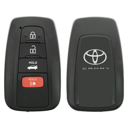 2019 Toyota Camry Smart Remote Key Fob 4B w/ Trunk (FCC: HYQ14FBC, P/N: 89904-06220)