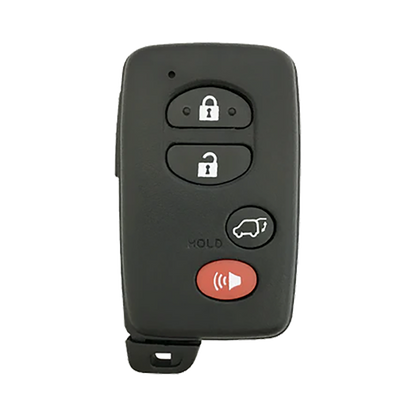 2010 Toyota Venza Smart Remote Key Fob 4B w/ Hatch (FCC: HYQ14ACX, 5290 Board, P/N: 89904-0T060)