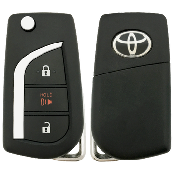 2020 Toyota RAV4 Remote Flip Key Fob 3B (FCC: HYQ12BFW, JAPAN BUILT ONLY, P/N: 89070-42G00)