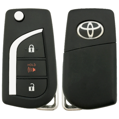 2020 Toyota RAV4 Remote Flip Key Fob 3B (FCC: HYQ12BFW, JAPAN BUILT ONLY, P/N: 89070-42G00)