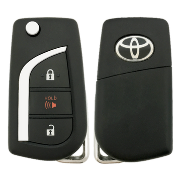 2021 Toyota RAV4 Remote Flip Key Fob 3B (FCC: HYQ12BFW, JAPAN BUILT ONLY, P/N: 89070-42G00)