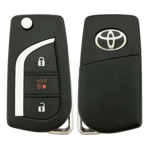 2019 Toyota RAV4 Remote Flip Key Fob 3B (FCC: HYQ12BFW, JAPAN BUILT ONLY, P/N: 89070-42G00)