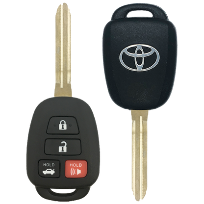 2014 Toyota Camry Remote Head Key Fob 4B w/ Trunk (FCC: HYQ12BDM, G Chip, P/N: 89070-06420)