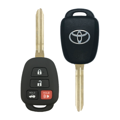 2015 Toyota Corolla Remote Head Key Fob 4B w/ Trunk (FCC: HYQ12BDM, H Chip, P/N: 89070-06421)