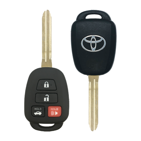 2015 Toyota Corolla Remote Head Key Fob 4B w/ Trunk (FCC: HYQ12BDM, H Chip, P/N: 89070-06421)