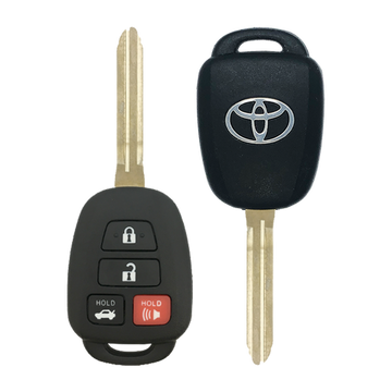 2016 Toyota Camry Remote Head Key Fob 4B w/ Trunk (FCC: HYQ12BDM, H Chip, P/N: 89070-06421)