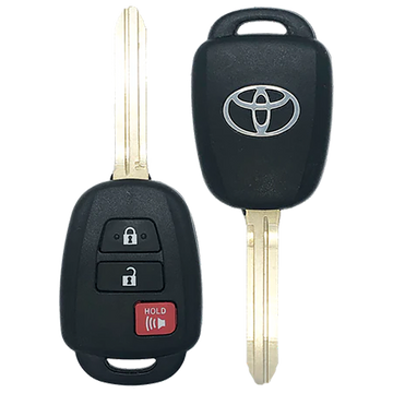 2017 Toyota Prius C Remote Head Key Fob 3B (FCC: HYQ12BDM, G Chip, P/N: 89070-52F60)