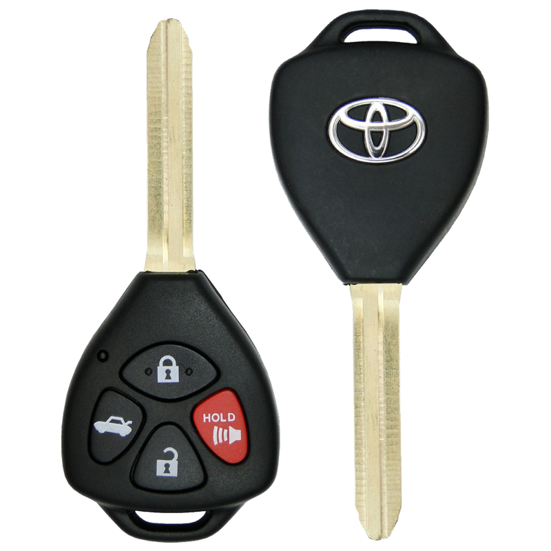 2012 Toyota Avalon Remote Head Key Fob 4B w/ Trunk (FCC: GQ4-29T, Dot Chip, P/N: 89070-02270)