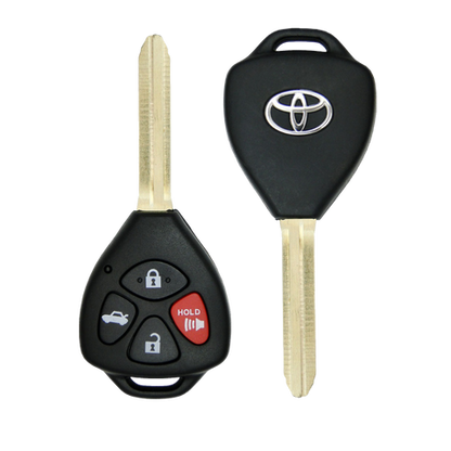 2010 Toyota Matrix Remote Head Key Fob 4B w/ Trunk (FCC: GQ4-29T, Dot Chip, P/N: 89070-02270)