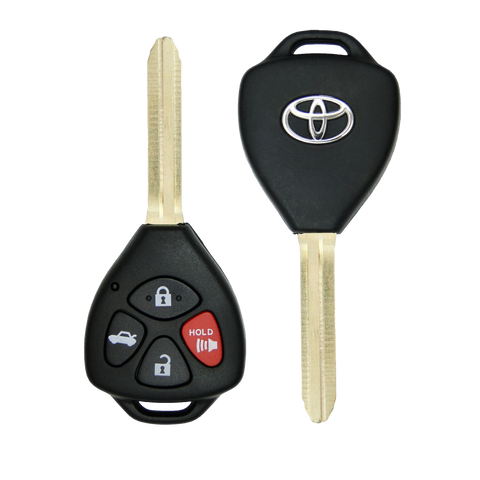 2010 Toyota Matrix Remote Head Key Fob 4B w/ Trunk (FCC: GQ4-29T, G Chip, P/N: 89070-02620)