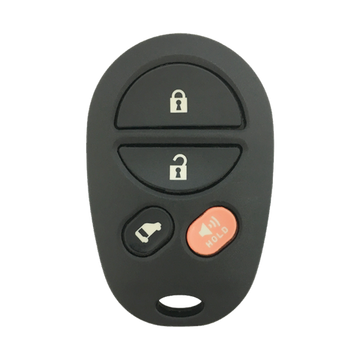 2012 Toyota Sienna Keyless Entry Remote Key Fob 4B w/ Sliding Door (FCC: GQ43VT20T, P/N: 89742-08100)