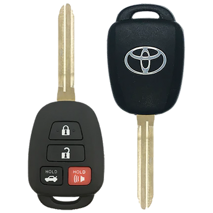 2017 Toyota Camry Remote Head Key Fob 4B w/ Trunk (FCC: HYQ12BDM, H Chip, P/N: 89070-06421)