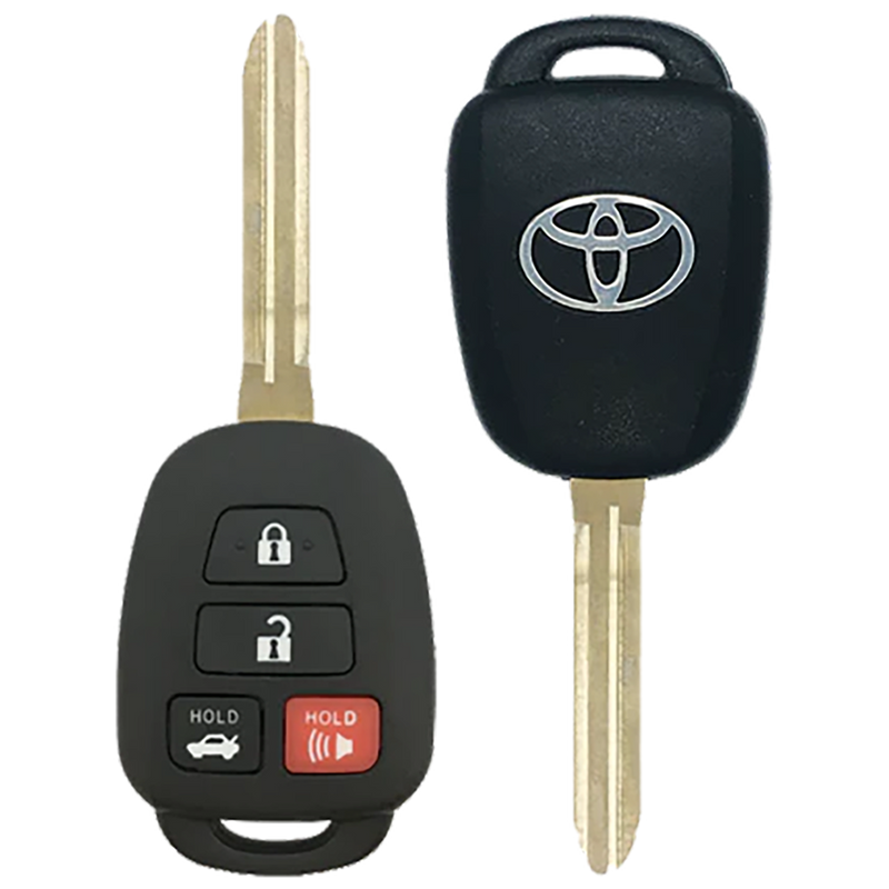 2017 Toyota Camry Remote Head Key Fob 4B w/ Trunk (FCC: HYQ12BDM, H Chip, P/N: 89070-06421)