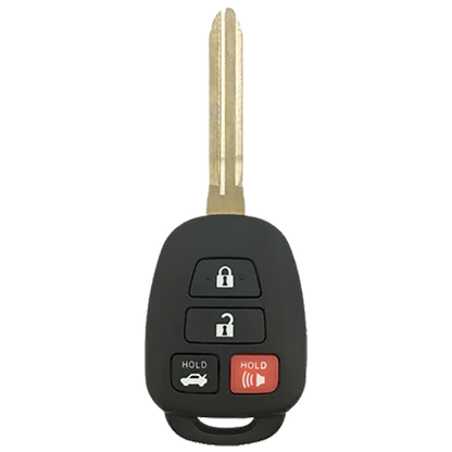 2016 Toyota Corolla Remote Head Key Fob 4B w/ Trunk (FCC: HYQ12BDM, H Chip, P/N: 89070-06421)