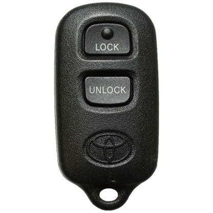 2006 Toyota Corolla Keyless Entry Remote Key Fob 3B (FCC: GQ43VT14T, P/N: 89742-06010)