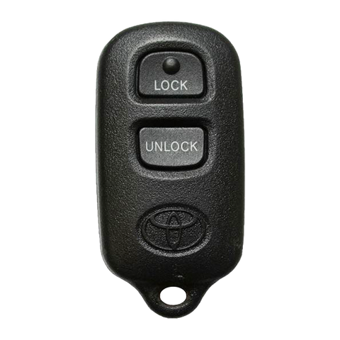 2003 Toyota Echo Keyless Entry Remote Key Fob 3B (FCC: HYQ12BBX, P/N: 89742-42120)