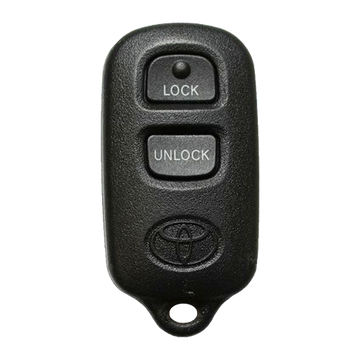 2001 Toyota Celica Keyless Entry Remote Key Fob 3B (FCC: GQ43VT14T, P/N: 89742-06010)