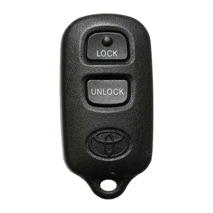 2001 Toyota Celica Keyless Entry Remote Key Fob 3B (FCC: GQ43VT14T, P/N: 89742-06010)