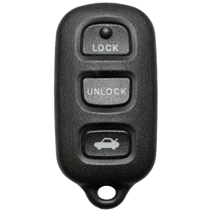 2005 Toyota Camry Keyless Entry Remote Key Fob 4B w/ Trunk (FCC: GQ43VT14T, P/N: 89742-AA030)