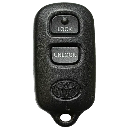 2005 Toyota Matrix Keyless Entry Remote Key Fob 3B (FCC: GQ43VT14T, P/N: 89742-06010)