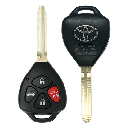 2010 Toyota RAV4 Remote Head Key Fob 4B w/ Trunk (FCC: HYQ12BBY, G Chip, P/N: 89070-06500)