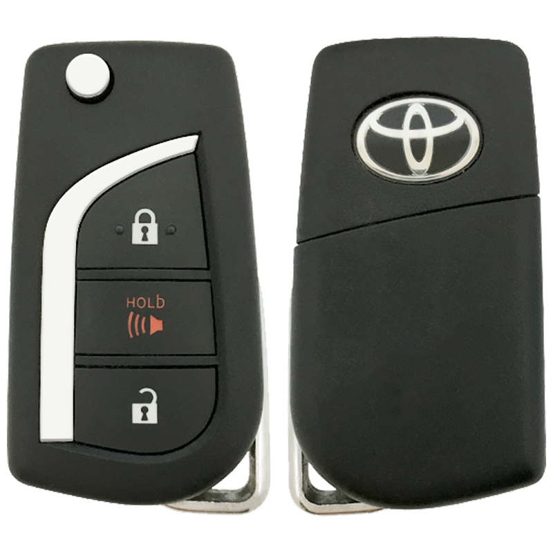 2019 Toyota RAV4 Remote Flip Key Fob 3B (FCC: GQ4-73T, P/N: 89070-0R300)