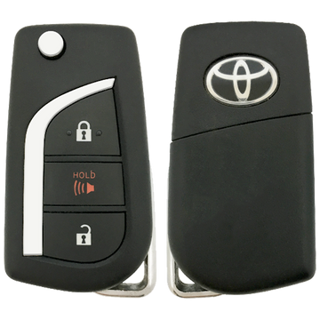 2021 Toyota RAV4 Remote Flip Key Fob 3B (FCC: GQ4-73T, P/N: 89070-0R300)