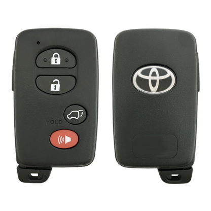 2016 Toyota Venza Smart Remote Key Fob 4B w/ Hatch (FCC: HYQ14ACX, 5290 Board, P/N: 89904-0T060)